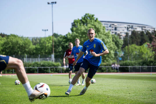 Ludwig Augustinsson of the Swedish men's national football