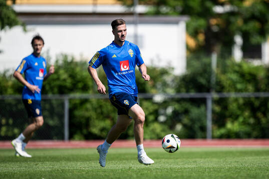 Simon Olsson of the Swedish men's national football team