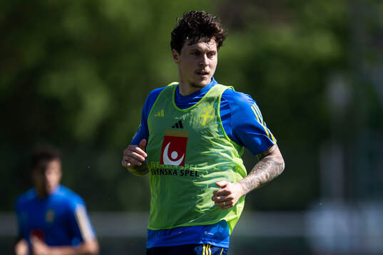 Victor Nilsson Lindelöf of the Swedish men's national
