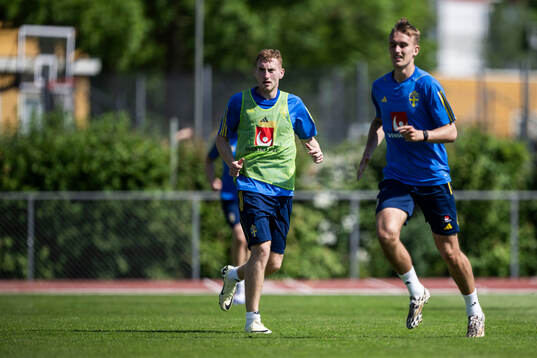 Dejan Kulusevski  of the Swedish men's national football