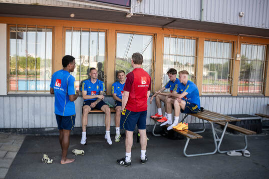 Niclas Eliasson, Simon Olsson, Carl Starfelt , Head coach