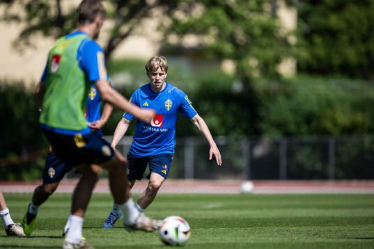 Daniel Svensson of the Swedish men's national football team