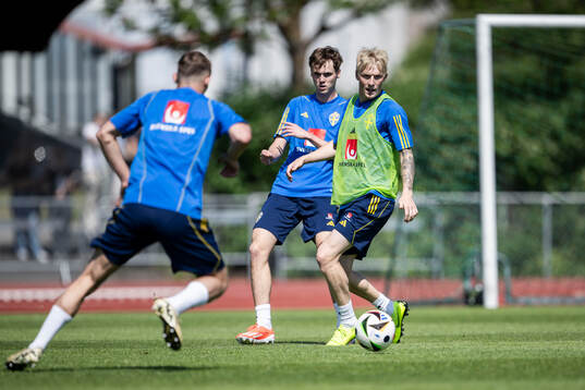 Williot Swedberg and Melker Widell of the Swedish men's