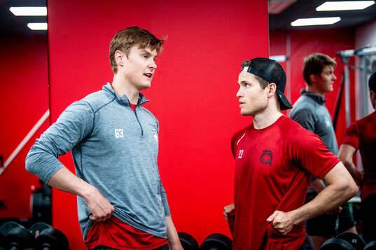Fredrik Händemark och Christoffer Forsberg