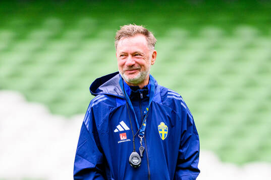 Head coach Peter Gerhardsson of Sweden