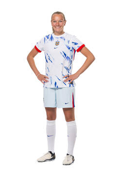 Frida Maanum of the Norwegian women's national football