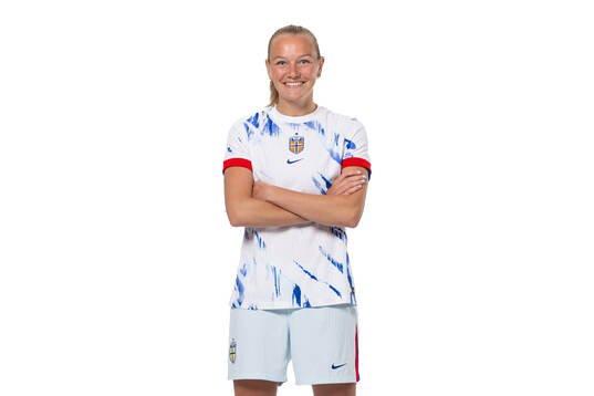 Frida Maanum of the Norwegian women's national football
