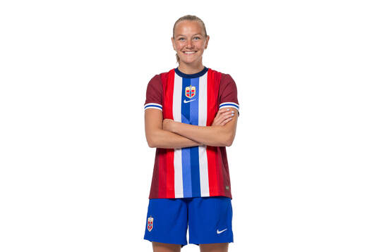 Frida Maanum of the Norwegian women's national football