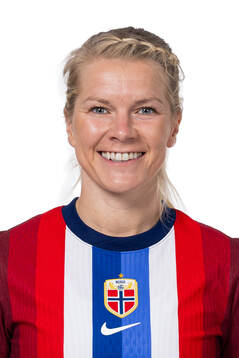 Ada Hegerberg of the Norwegian women's national football