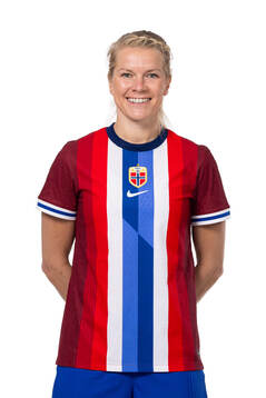 Ada Hegerberg of the Norwegian women's national football