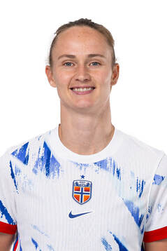 Caroline Graham Hansen of the Norwegian women's national