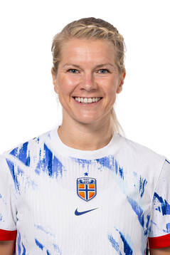 Ada Hegerberg of the Norwegian women's national football