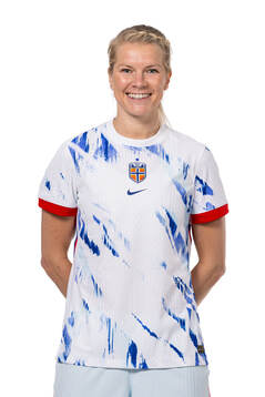 Ada Hegerberg of the Norwegian women's national football