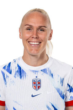 Maria Thorisdottir of the Norwegian women's national