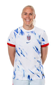 Maria Thorisdottir of the Norwegian women's national