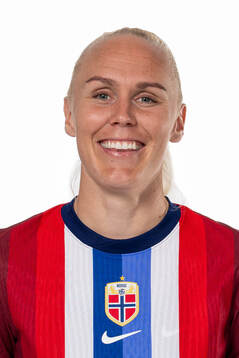 Maria Thorisdottir of the Norwegian women's national