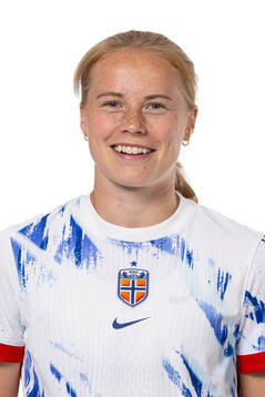 Julie Blakstad of the Norwegian women's national football