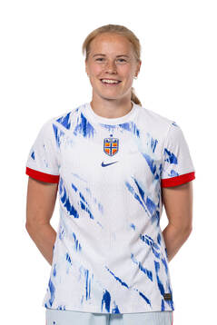 Julie Blakstad of the Norwegian women's national football
