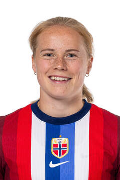 Julie Blakstad of the Norwegian women's national football