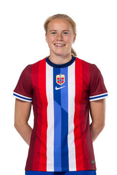 Julie Blakstad of the Norwegian women's national football