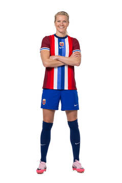 Ada Hegerberg of the Norwegian women's national football