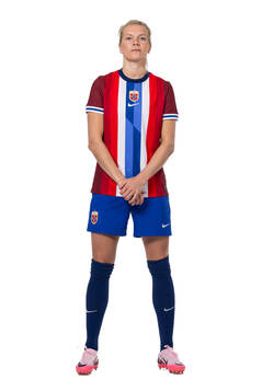 Ada Hegerberg of the Norwegian women's national football
