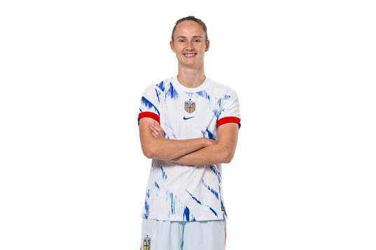 Caroline Graham Hansen of the Norwegian women's national