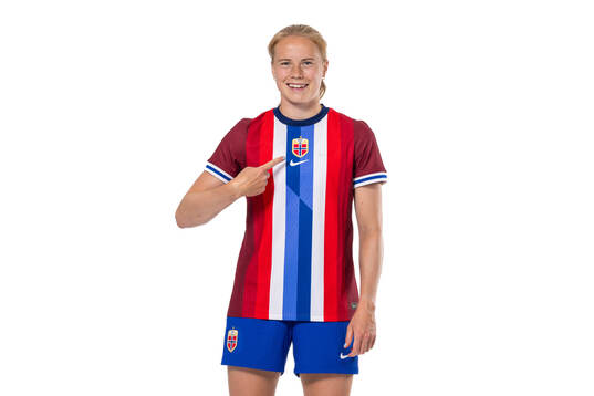 Julie Blakstad of the Norwegian women's national football