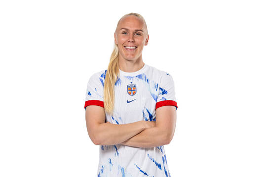 Maria Thorisdottir of the Norwegian women's national