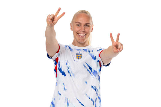 Maria Thorisdottir of the Norwegian women's national