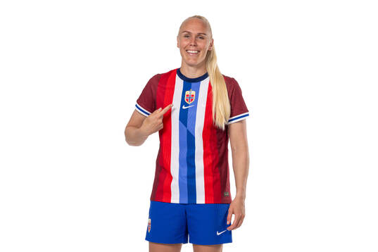 Maria Thorisdottir of the Norwegian women's national