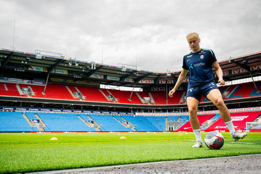 Julie Blakstad of the Norwegian women's national football