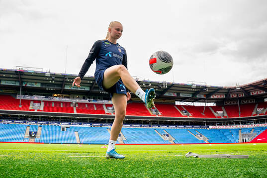 Emilie Marie Joramo of the Norwegian women's national