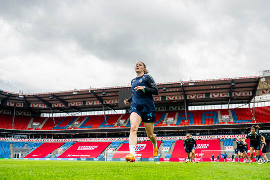 Maren Mjelde of the Norwegian women's national football team