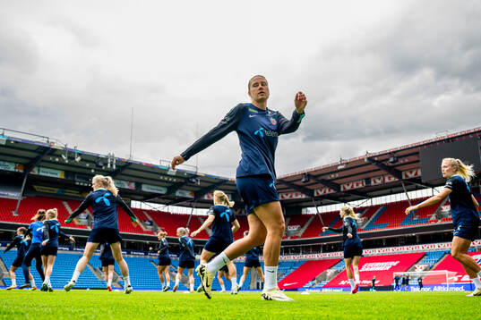 Lisa Fjeldstad Naalsund of the Norwegian women's national