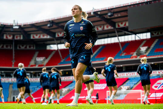 Lisa Fjeldstad Naalsund of the Norwegian women's national