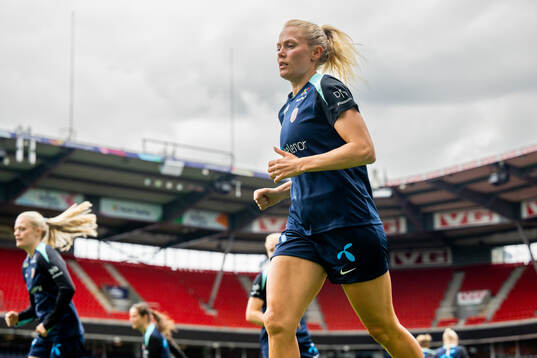 Guro Bergsvand of the Norwegian women's national football