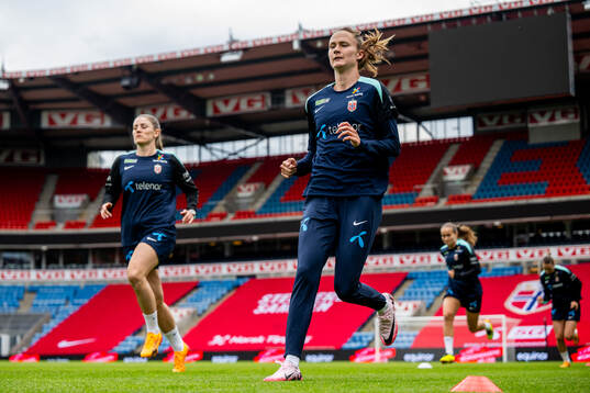 Caroline Graham Hansen of the Norwegian women's national
