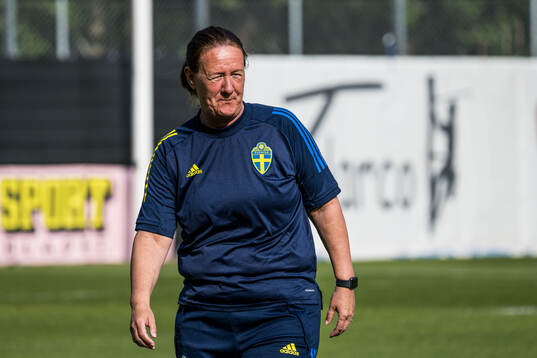 Head coach Annelie Norén of Sweden