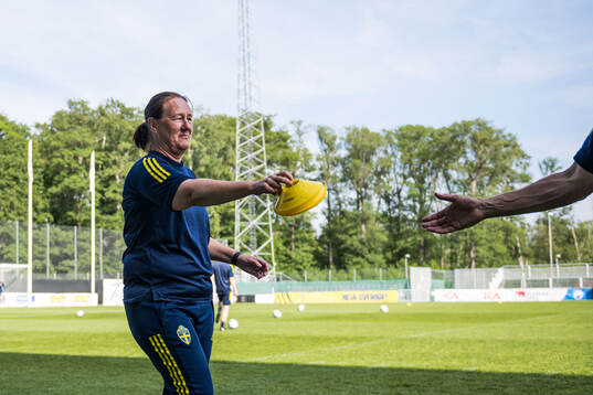Head coach Annelie Norén of Sweden