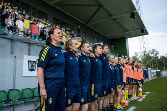 Head coach Annelie Norén of Sweden