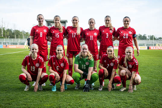 Danish starting eleven ahead the international friendly