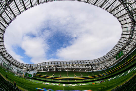 General view of Aviva Stadium
