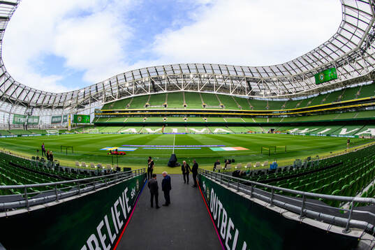 General view of Aviva Stadium