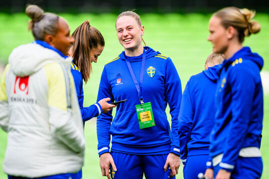 Goalkeeper Tove Enblom of Sweden