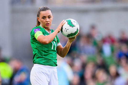 Katie McCabe of Ireland