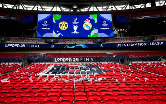 General view inside the stadium