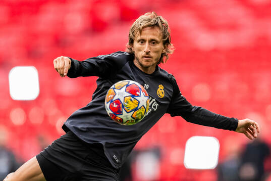 Luka Modric of Real Madrid
