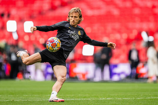 Luka Modric of Real Madrid