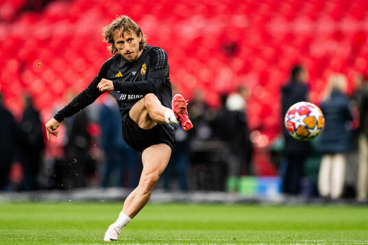 Luka Modric of Real Madrid
